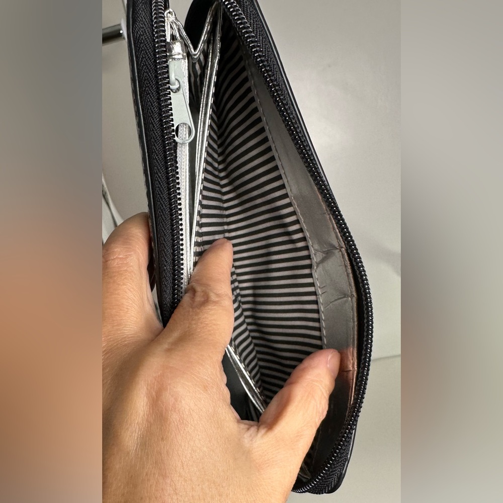 Nine West Wallet, Snake Skin Style Pattern, Sever… - image 8